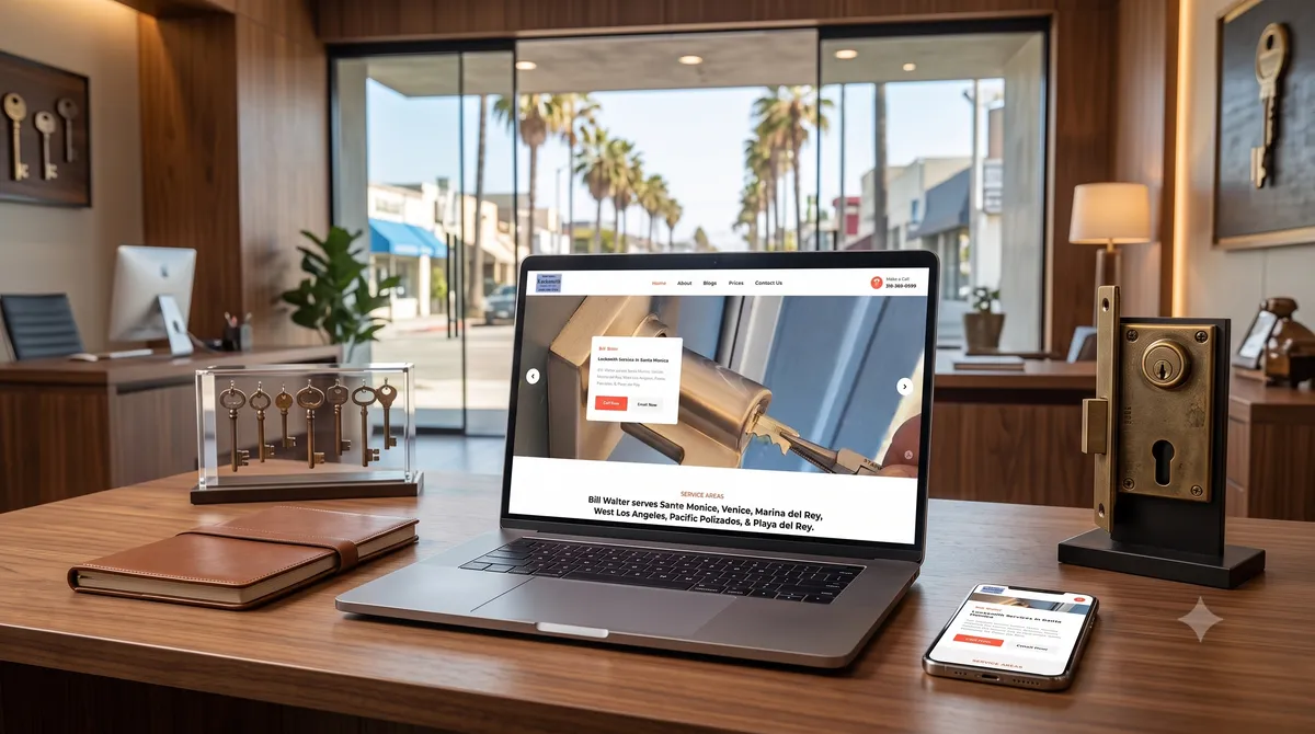 Bill Walter Locksmith website built and maintained by OgreLogic