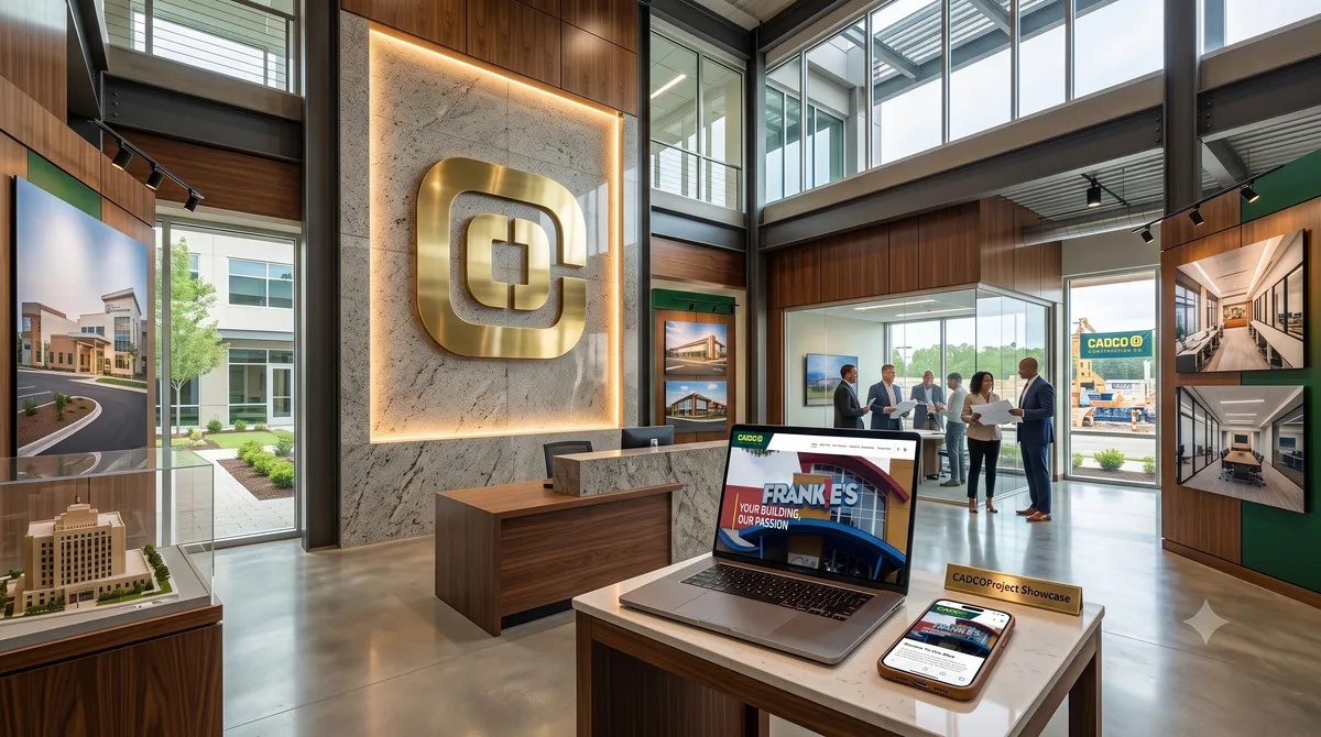 CADCO Construction commercial general contractor website rebuilt on WordPress by OgreLogic