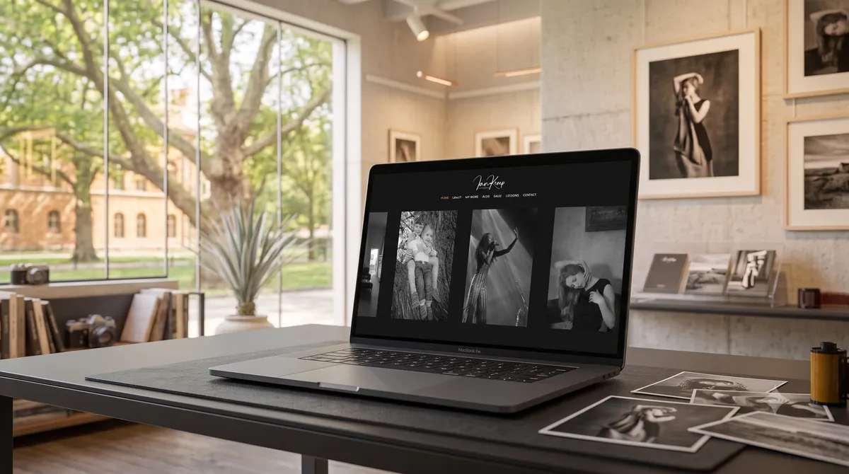 Ian Kemp Photography fine-art portfolio and print-sales website built by OgreLogic